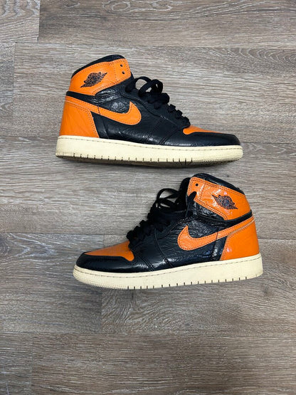 Preowned Retro Jordan 1 Shattered Backboard Sz. 6.5 (no Lid)
