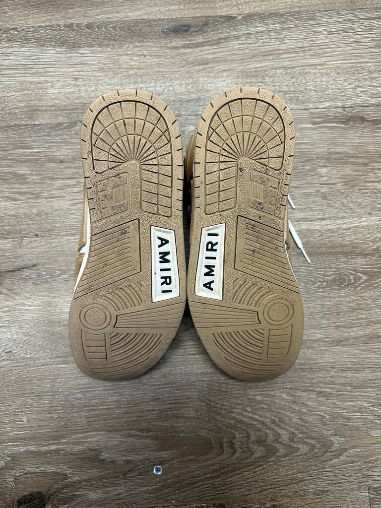 Preowned Amiri Bone High Top Size 43