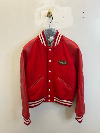 Gucci Red Varsity Jacket size 48
