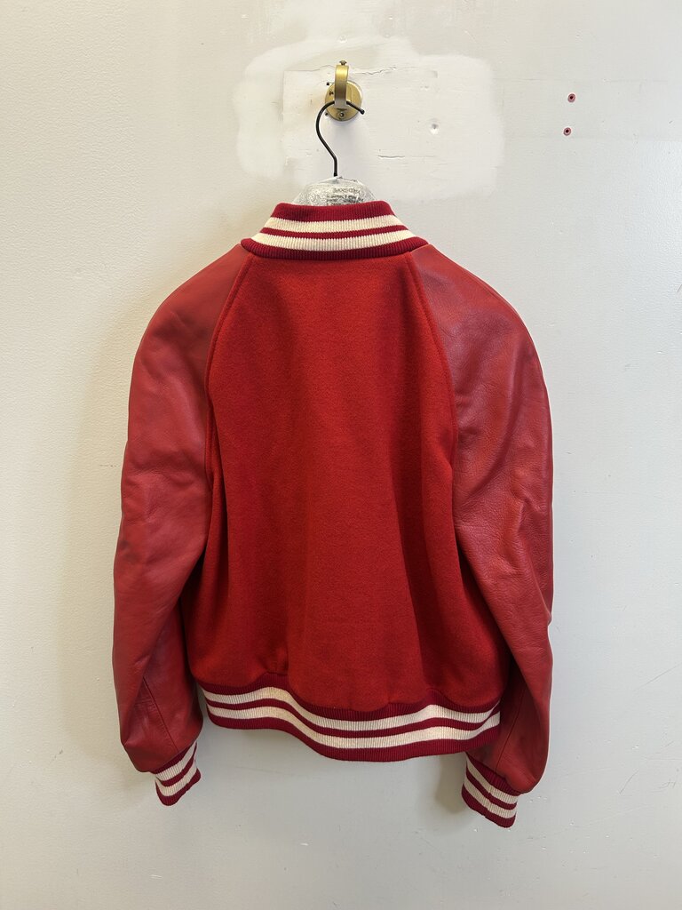 Gucci Red Varsity Jacket size 48