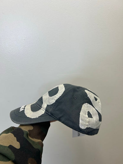 Preowned BB Sprayed Dad Hat Grey