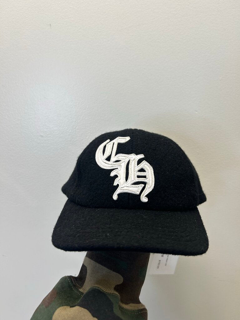 Preowned Chrome Heart CH Wool Black Hat