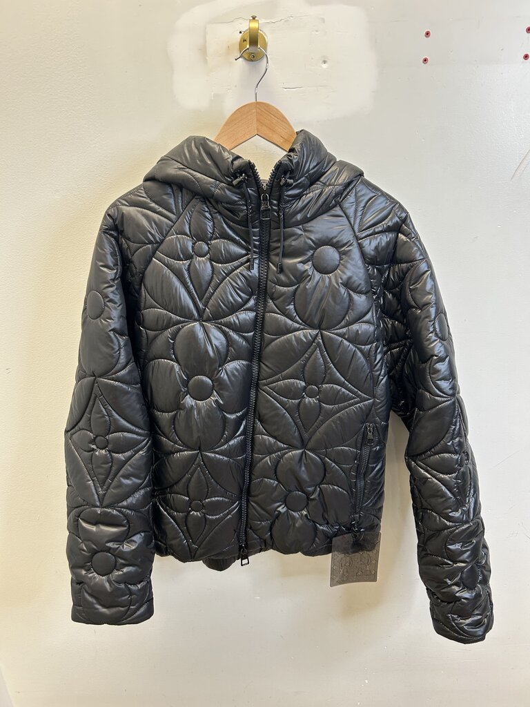New Louis Vuitton Black Puffy Monogram Puffer size S/M