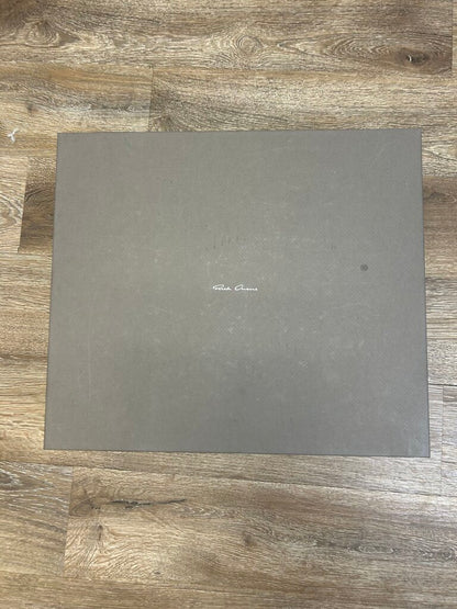 New Rick Owens Mega Geobasket Cream size 42