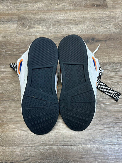Preowned Lanvin White Black Blue Orange size 43