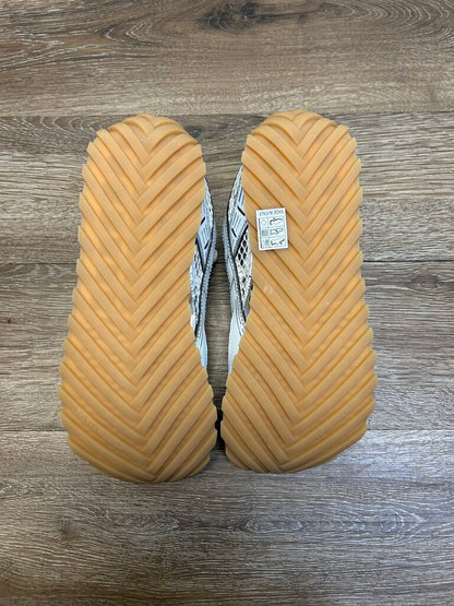 New Bottega Veneta Orbit White Silver Sz 43