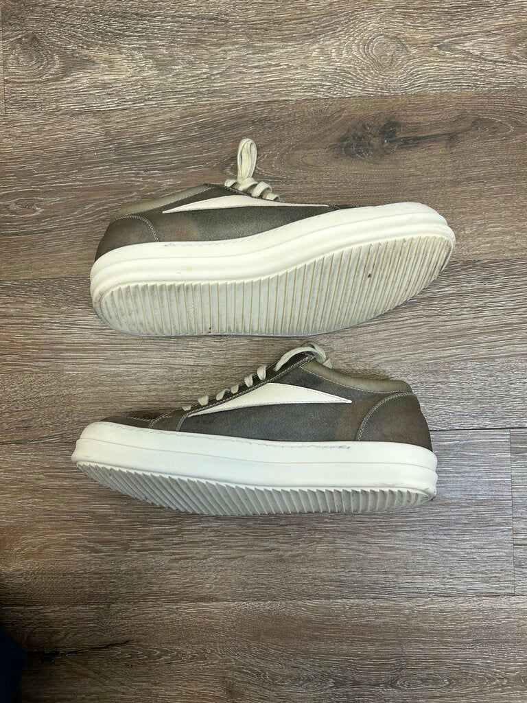 Preowned Rick Owen Vans Olive Size 43