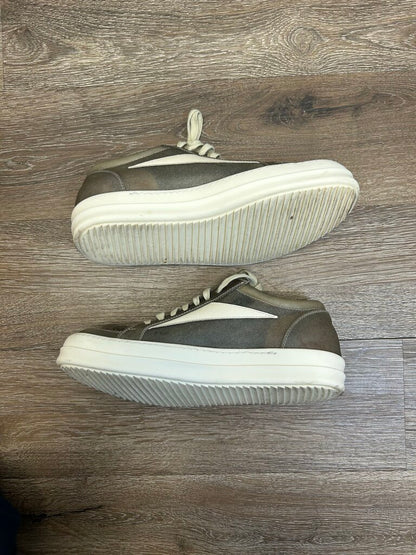 Preowned Rick Owen Vans Olive Size 43