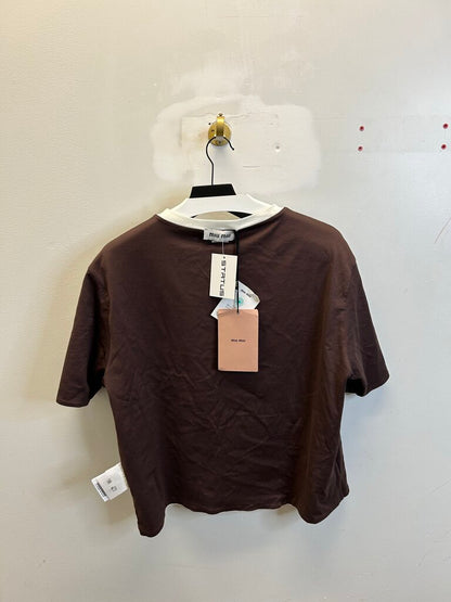 New Miu Miu Stripe Reversible Shirt sz.S