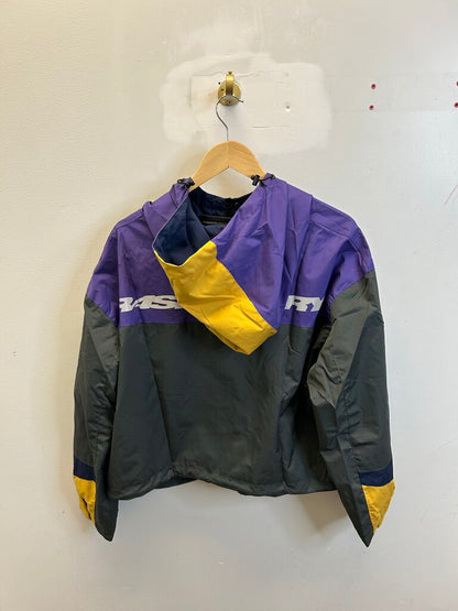 New GV Gallery Yellow Purple WindBreaker size L