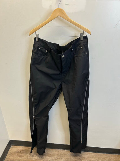New Rick Owens Black Banana Pants Size 38