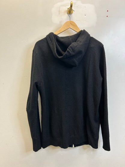 Preowned Rick Owens Black Strobe Zip Size XS