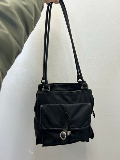Preowned Chrome Hearts 90's Nylon Gunslinger Hand Bag