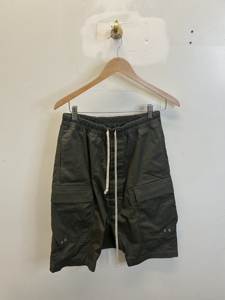 Preowned Rick Owens Forest Cargo Shorts Size 36