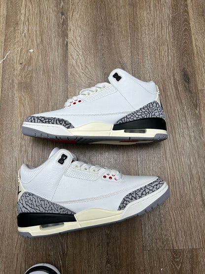New Jordan 3 White Cement Sz.8.5
