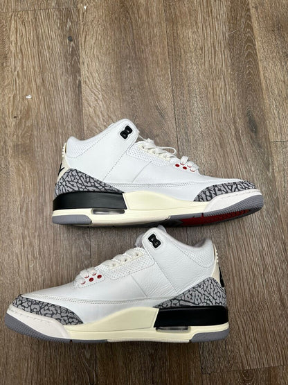 New Jordan 3 White Cement Sz.8.5