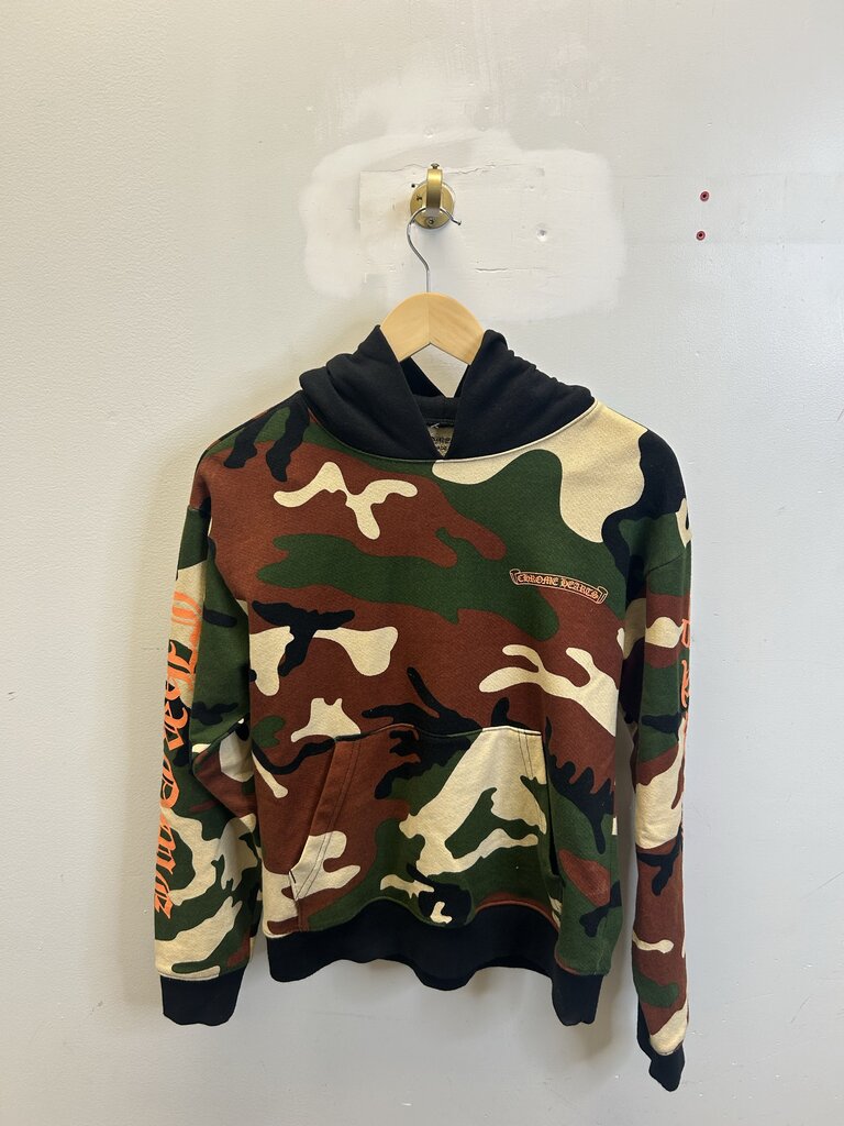 Preowned Chrome Hearts Matty Boy Camo Hoodie Sz.Small