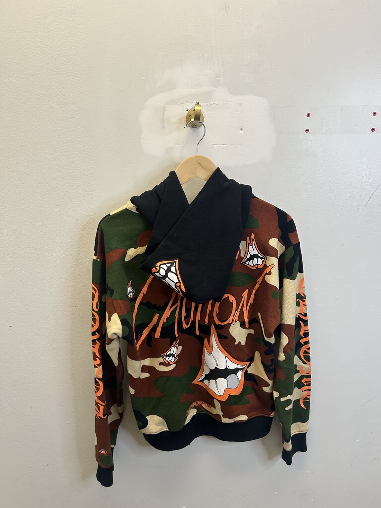 Preowned Chrome Hearts Matty Boy Camo Hoodie Sz.Small