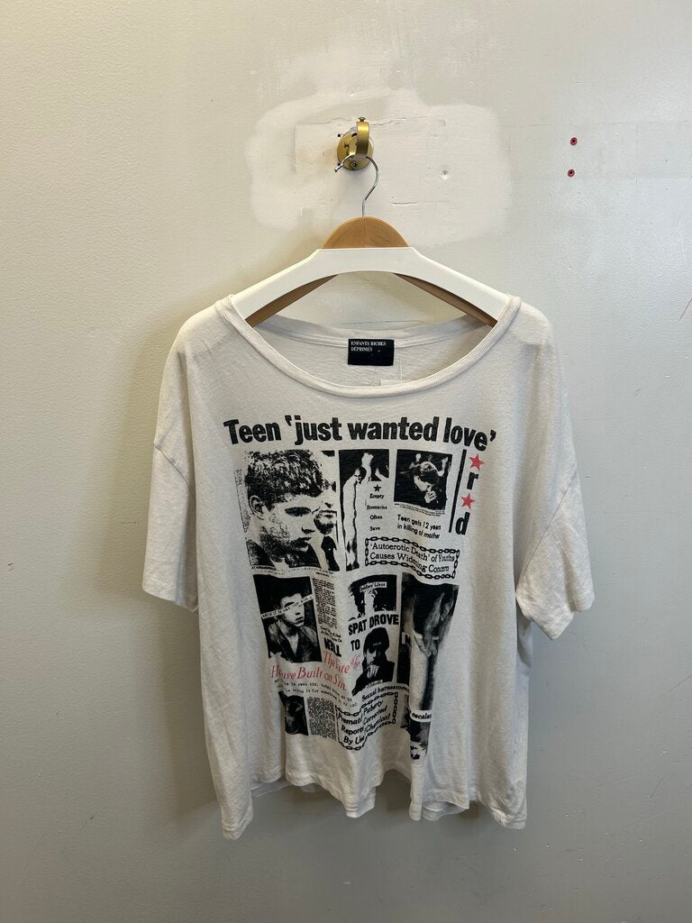 Preowmed ERD White Just Wanted Love Size XL