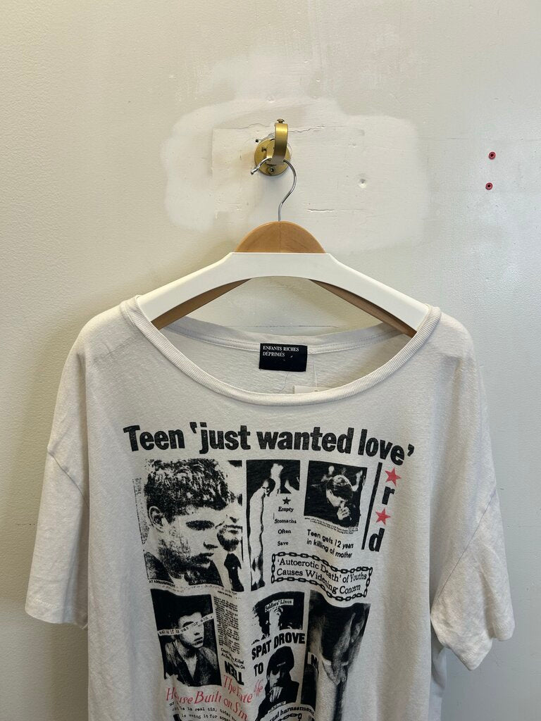 Preowmed ERD White Just Wanted Love Size XL