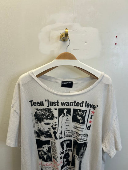 Preowmed ERD White Just Wanted Love Size XL