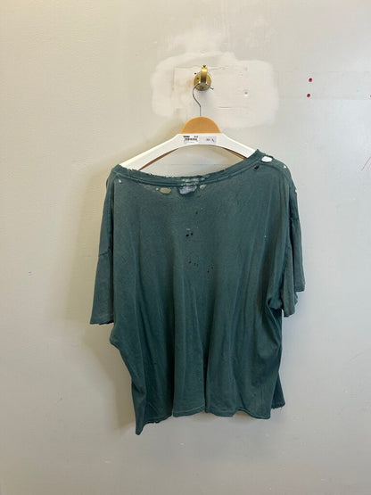Preowned ERD Green Classic Logo Tee Size XXL