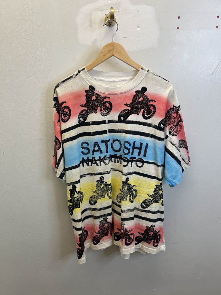 Preowned Satoshi Dirtbike Tee Size XL