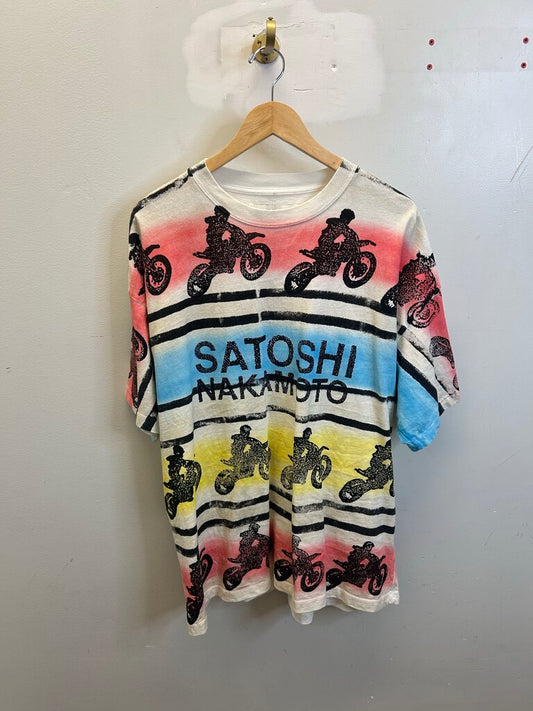 Preowned Satoshi Dirtbike Tee Size XL
