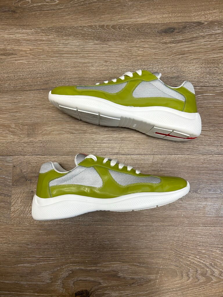 Preowned Prada Cups Green Slime Sz.9/11M
