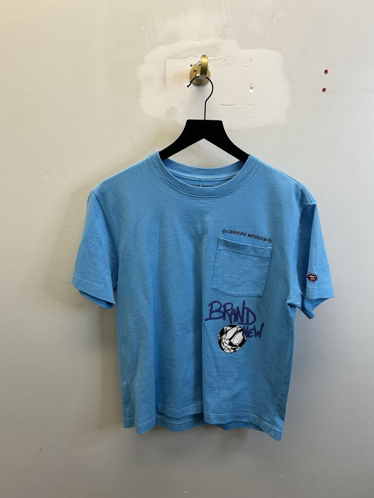 Preowned Chrome Heart Matty Brain New UNC Tee size S