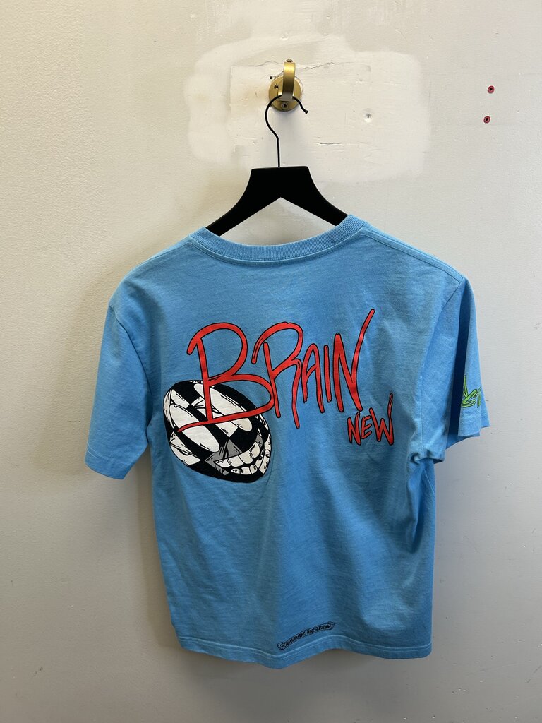 Preowned Chrome Heart Matty Brain New UNC Tee size S