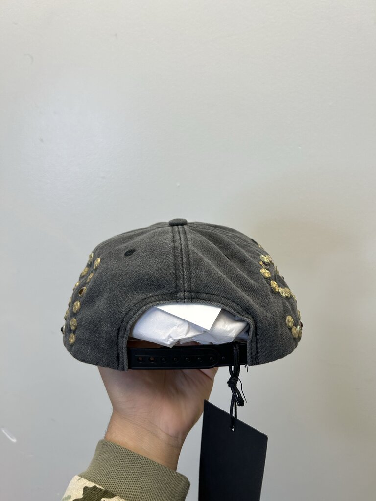 New Satoshi Grey Studded Hat