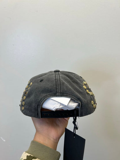 New Satoshi Grey Studded Hat