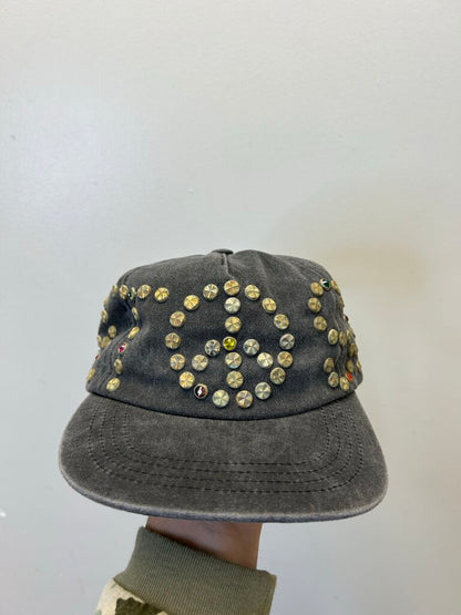 New Satoshi Grey Studded Hat