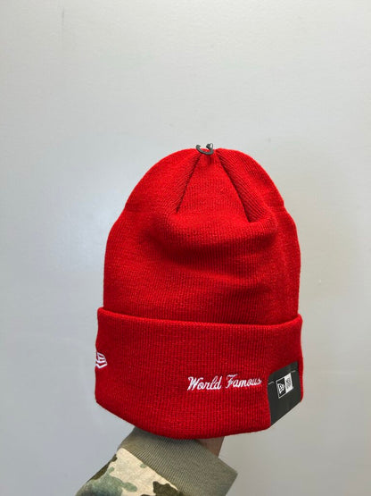New Supreme Bogo Red Red Beanie