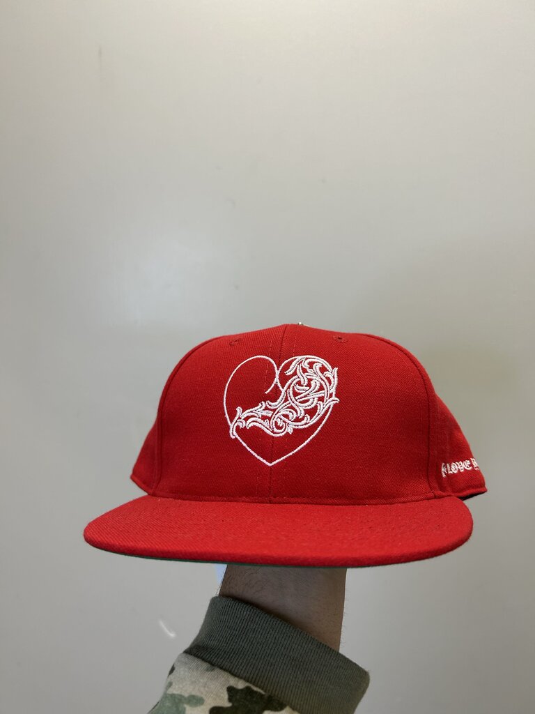 New Chrome Heart Vine Heart Red Fitted size 7.5
