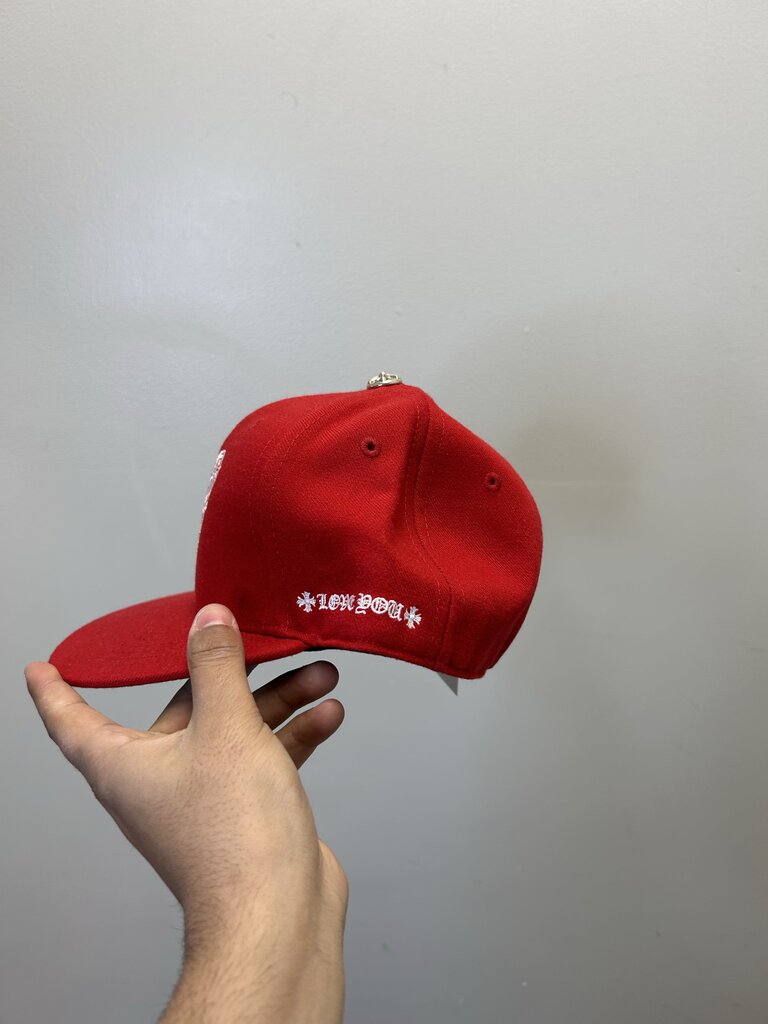 New Chrome Heart Vine Heart Red Fitted size 7.5