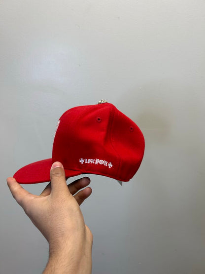 New Chrome Heart Vine Heart Red Fitted size 7.5