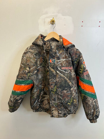 New Supreme Camo Miami Football Jacket size M