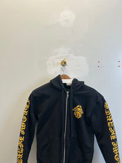 Preowned Chrome Hearts Black & Yellow Zip sz.S