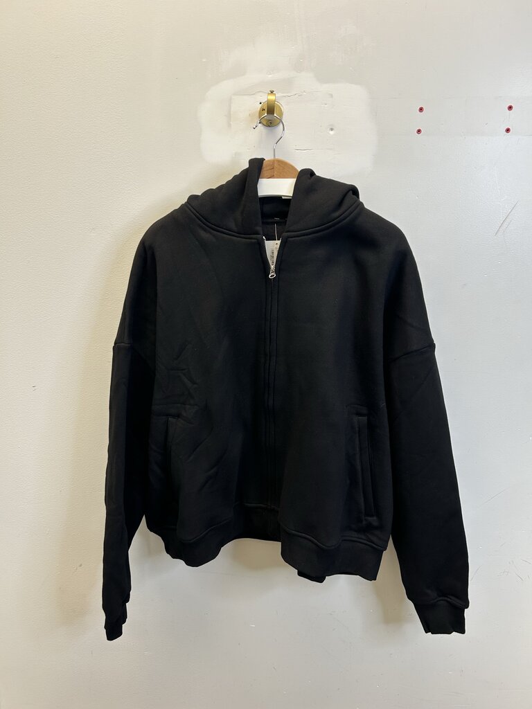 New HMDD Black Zip Blank size L