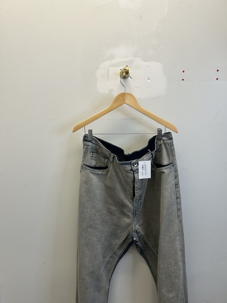 Preowned Rick Owens Bleach Geth Denim sz.38