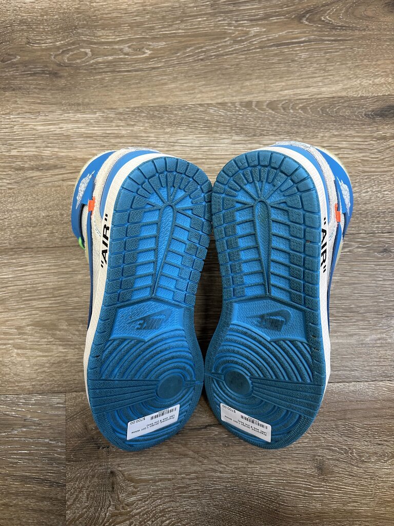 Preowned Jordan 1 Off White UNC size 8 (no box)