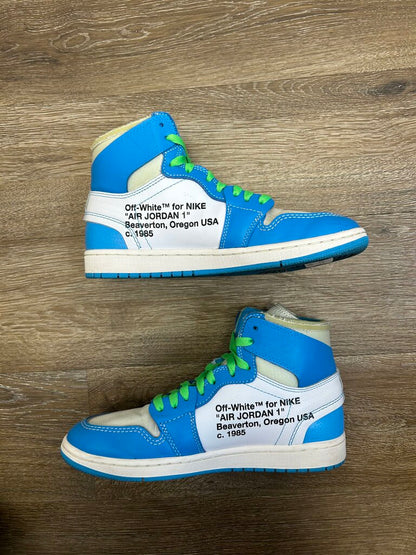 Preowned Jordan 1 Off White UNC size 8 (no box)
