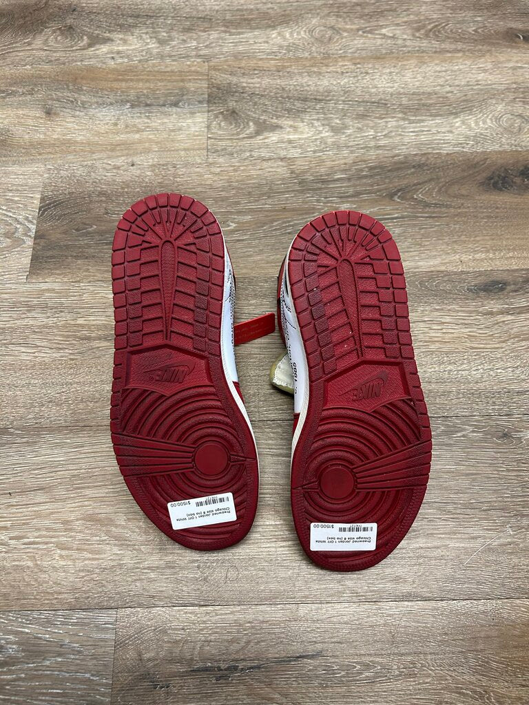 Preowned Jordan 1 Off White Chicago size 8 (no box)