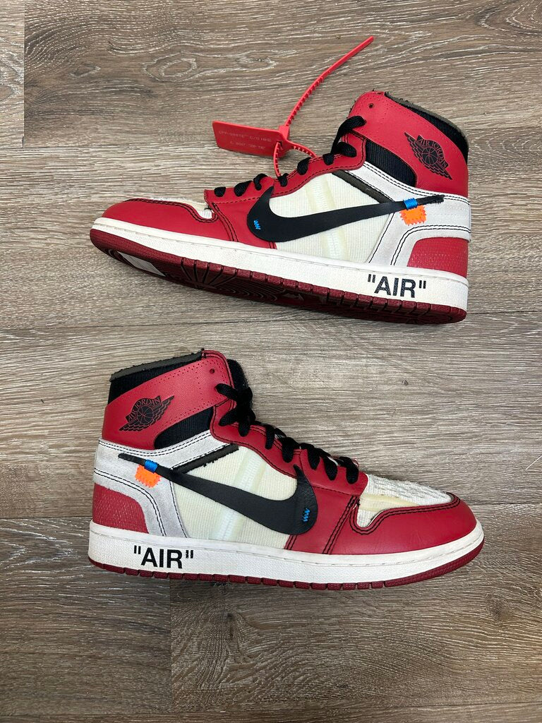 Preowned Jordan 1 Off White Chicago size 8 (no box)