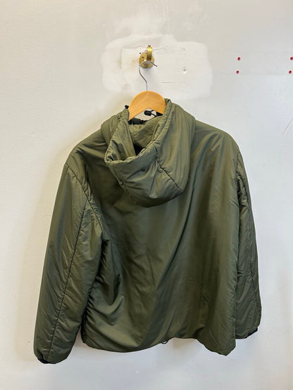 Preowned Prada Puffy Olive Zip Up size M