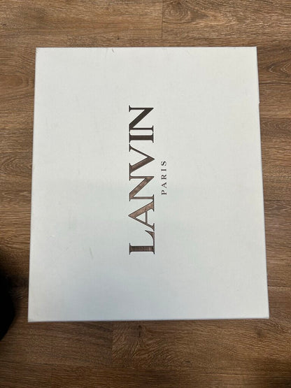 Preowned Lanvin Curb Navy Size 41