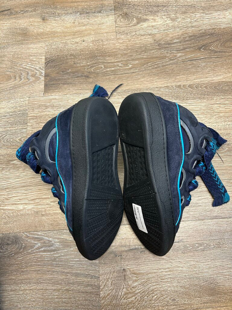 Preowned Lanvin Curb Navy Size 41