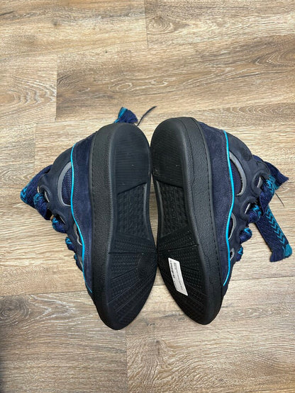 Preowned Lanvin Curb Navy Size 41